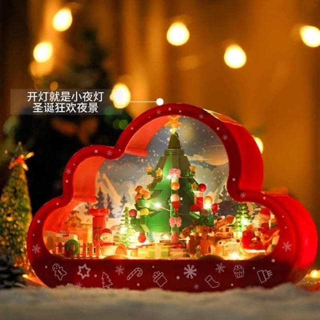 聖誕節 兒童禮物 幼兒園平安夜 學生禮品 聖誕樹裝飾 創意玩具積木