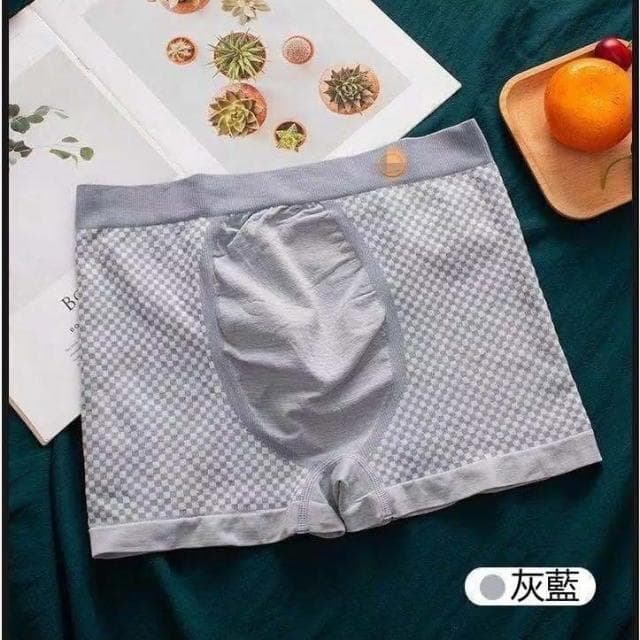 🥇現貨速發🩰男士平角內褲 三條禮盒裝男士內褲 四角褲 無痕運動速乾透氣 中腰男內褲 成人男內褲 送男友交換禮