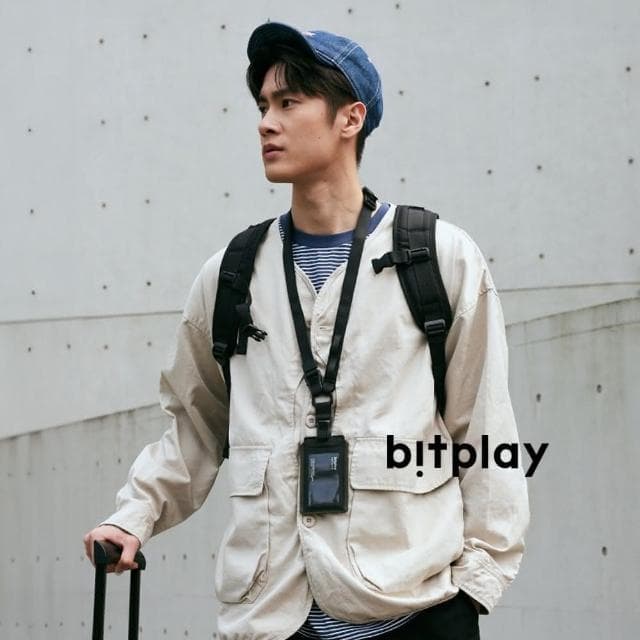 bitplay 2-Way 行李證件套 - 二色(機能/卡套/識別證/悠遊卡/掛繩/防水/霧面) #情侶聖誕禮物