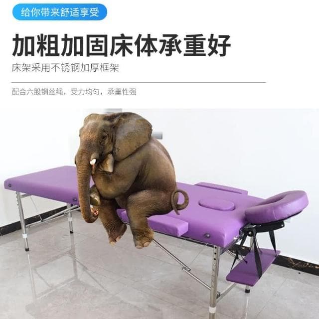 美容床 按摩床 理療床 手提便攜式多功能按摩床折疊床美容美體按摩推背床理療養生艾灸床