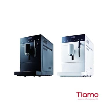 【Tiamo】伴桌｜TR101 義式全自動咖啡機-白色 ( 咖啡機 全自動咖啡機 濃縮咖啡 美式咖啡 奶泡)