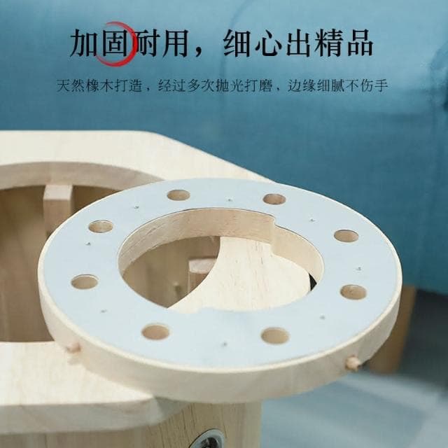 四季風家居 艾灸椅坐灸椅實木艾灸凳燻家用蒲團艾灸盒會陰灸蘄艾柱溫灸工具