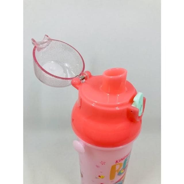 【Skater】附揹帶/姓名貼 日本粉色汪汪隊狗狗 兒童矽膠直飲式水壺 480ml (交換禮物 聖誕禮物 PSB5SANAG 22)