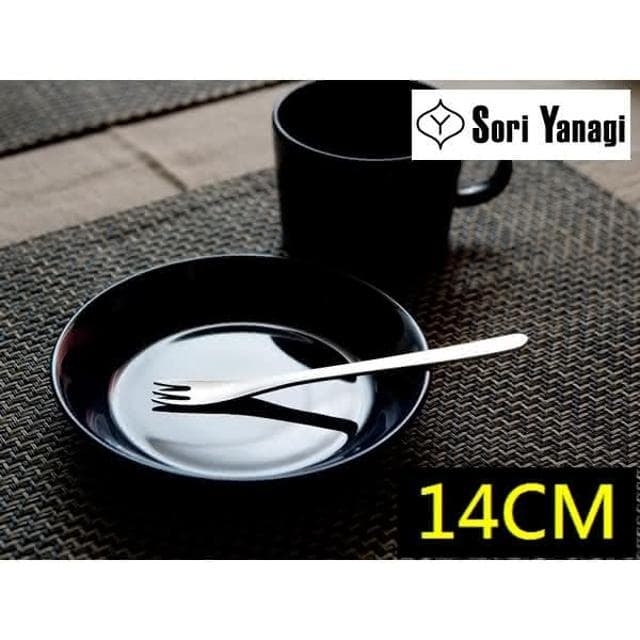 【柳宗理】日本高質感不鏽鋼點心叉14cm(交換禮物 聖誕禮物 蛋糕叉)