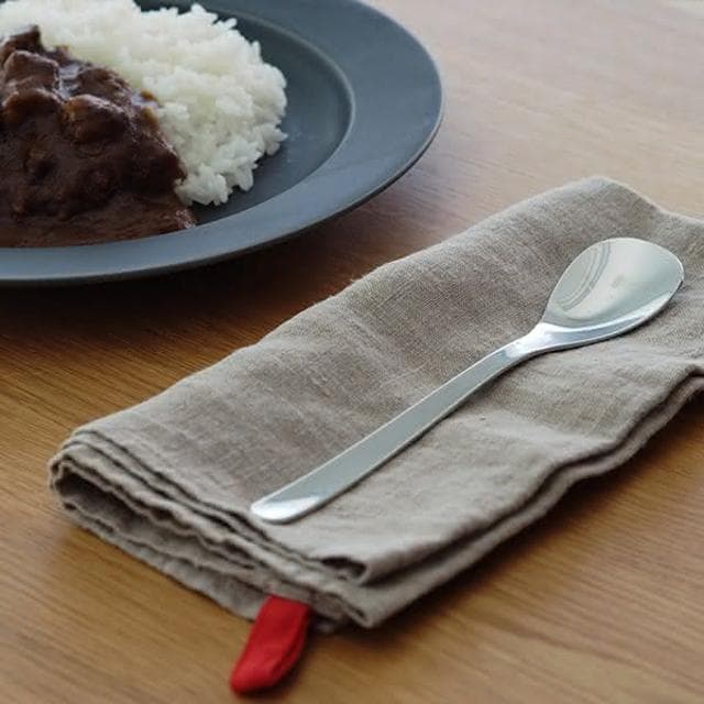 【柳宗理】日本高質感不鏽鋼咖哩勺18.3cm(交換禮物 聖誕禮物 咖哩 平口湯匙 咖哩匙)