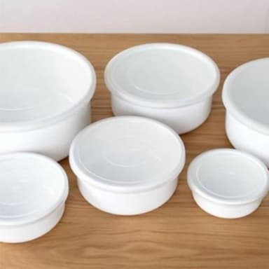 【野田琺瑯】日本圓形琺瑯保鮮盒16cm(交換禮物 聖誕禮物 RD-16)