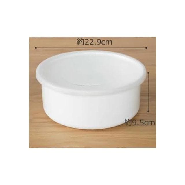 【野田琺瑯】日本圓形琺瑯保鮮盒21cm(交換禮物 聖誕禮物 RD-21)