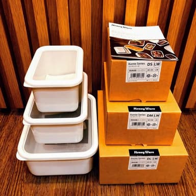 【FUJIHORO 富士】富士 附塑膠蓋 日本經典白保鮮盒深型L交換禮物 聖誕禮物 可直火加熱 烤箱 烤盤 (平行輸入)