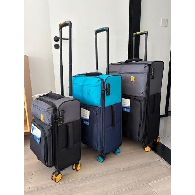 IT超輕牛津布登機拉杆箱24寸可擴展靜音萬向輪行李箱28旅行箱