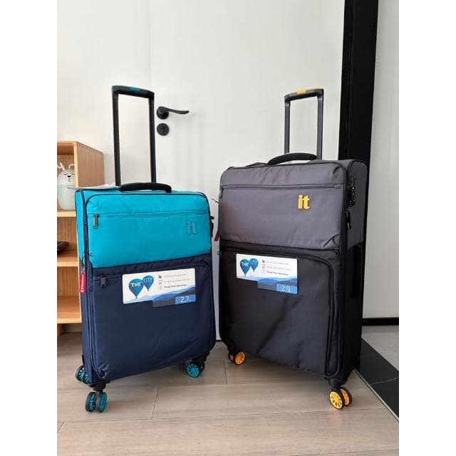 IT超輕牛津布登機拉杆箱24寸可擴展靜音萬向輪行李箱28旅行箱