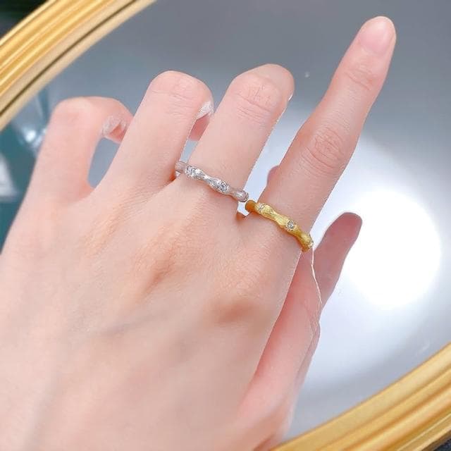 【MoonDy】戒指 對戒 指環 高級感 小眾設計 925純銀 通體純銀 鍍金戒指 個性戒指 情侶戒指 韓國飾品 禮物