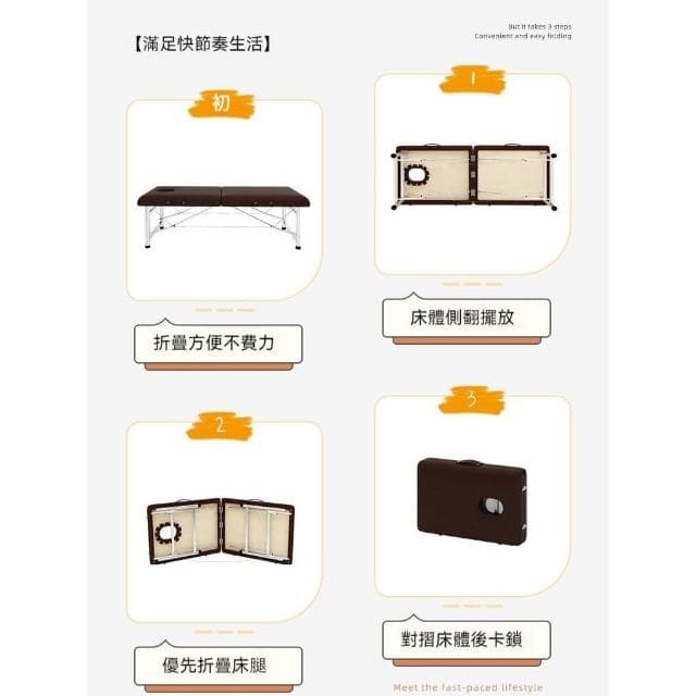 便攜式美容床 單人床 按摩床 推拿床 美睫床 行動美容床 刺青床 折疊按摩床 整脊床 指壓床 理疗床 整復床 美容床