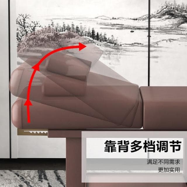 廠家直銷✨免運 美容床 美容院專用 摺疊床 中醫推拿床 家用按摩床 理療床 帶洞 紋綉采耳床