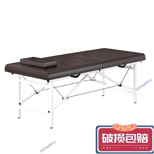紅磡  特惠✨免運 高強度不銹鋼床架 摺疊按摩床 中醫正骨推拿床 便攜式 頭療 洗頭 美容床 艾灸熏蒸床 理療床