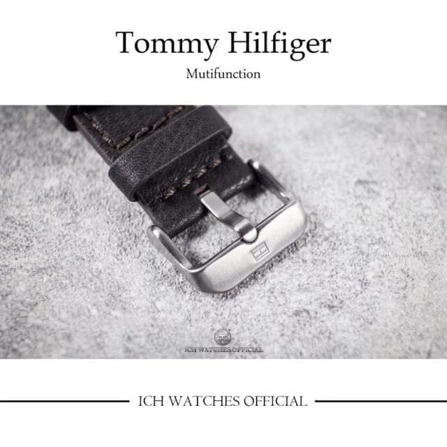 【Tommy Hilfiger】ICHco 實體門市 美國Tommy Hilfiger 多功能系列三眼錶-手錶男錶女錶星期生日禮物情人節禮物父親節禮物聖誕禮物1791809