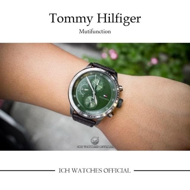 【Tommy Hilfiger】ICHco 實體門市 美國Tommy Hilfiger 多功能系列三眼錶-手錶男錶女錶星期生日禮物情人節禮物父親節禮物聖誕禮物1791809