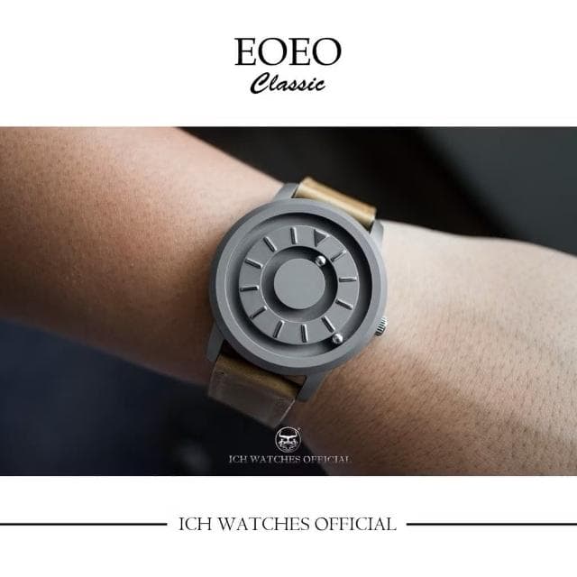 ICHco 實體門市 EOEO滾珠磁吸設計錶-盲人錶石英錶手錶男錶女錶時尚錶情人節禮物父親節禮物生日禮物送禮穿搭流行潮流錶