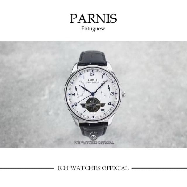 ICHco 實體門市 瑞士Parnis Portuguese類陀飛輪款飛行錶機械錶-男錶女錶手錶正裝錶潛水錶生日禮物父親節禮物情人節禮物