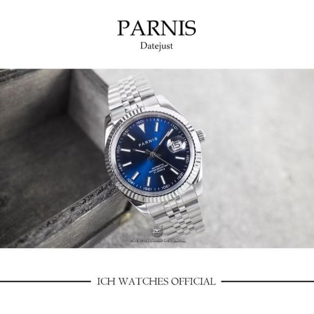ICHco 實體門市  瑞士Parnis Datejust系列經典大三針腕錶-女錶手錶男錶datedate父親節禮物情人節禮物生日禮物