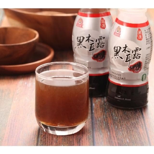 【五福】養生黑木耳露禮盒350mlx2箱(共24入；黑糖/紅棗)年節禮盒，送禮推薦