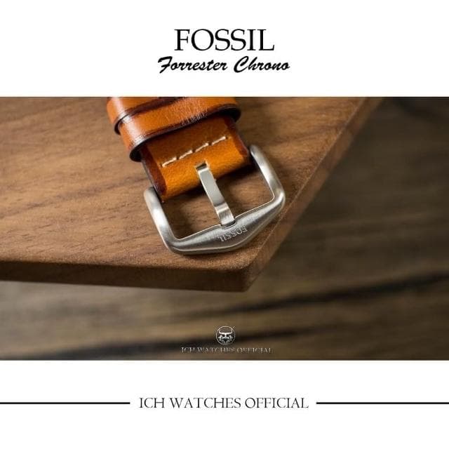 【FOSSIL】ICHco 實體門市 美國 Fossil Forrester Chrono系列男錶三眼計時錶-運動錶粗曠風手錶機械錶生日禮物情人節禮物