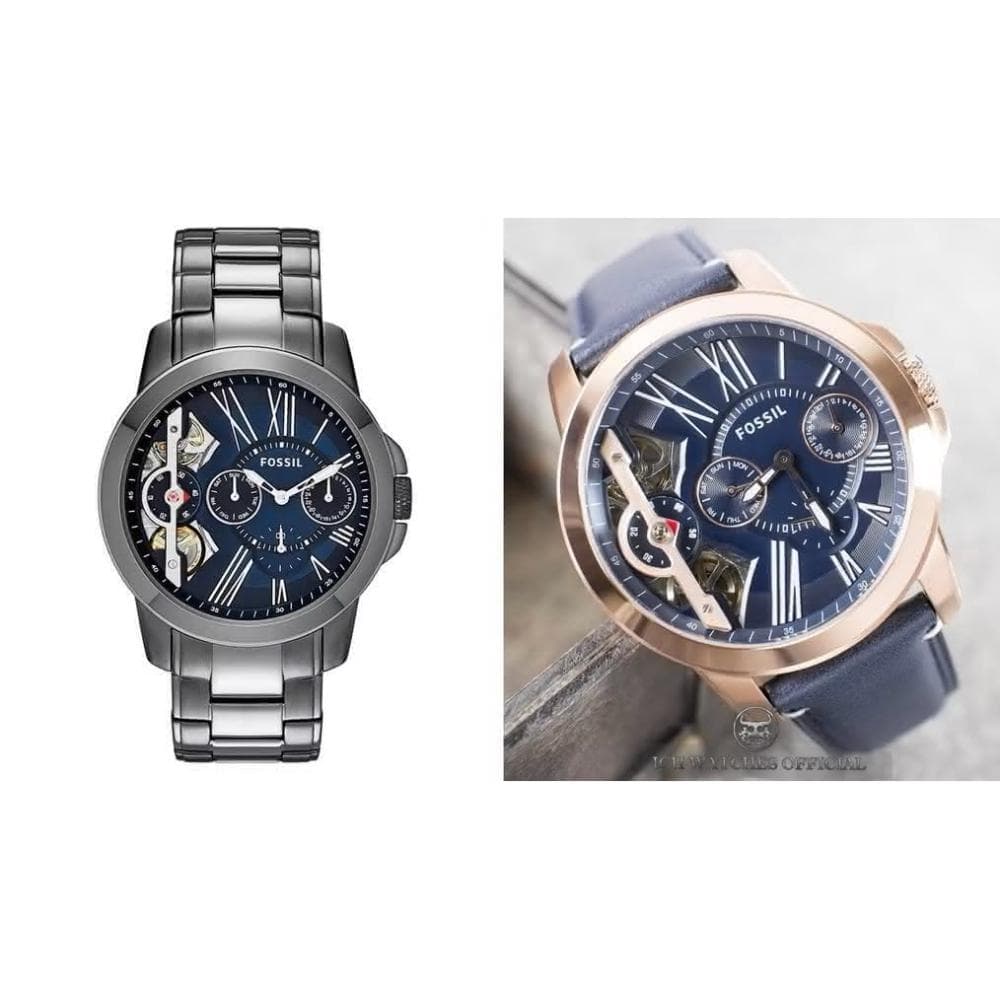 【FOSSIL】ICHco 實體門市 美國FOSSIL TWIST/TOWNSMAN系列雙機芯機械錶腕錶-手錶男錶女錶生日禮物父親節禮物情人節禮物ME1138