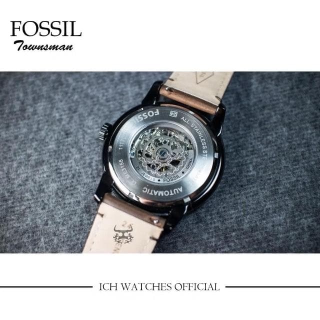 【FOSSIL】ICHco 實體門市 美國FOSSIL Townsman系列鏤空機械錶-男錶女錶手錶運動錶飛行錶生日禮物情人節禮物父親節禮物聖誕節