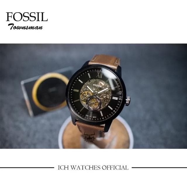 【FOSSIL】ICHco 實體門市 美國FOSSIL Townsman系列鏤空機械錶-男錶女錶手錶運動錶飛行錶生日禮物情人節禮物父親節禮物聖誕節