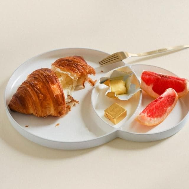 【Tak】日本製Morning plate質感分格早餐盤 (五色可選)(100%日本製、入厝禮、新婚禮、新家禮物)
