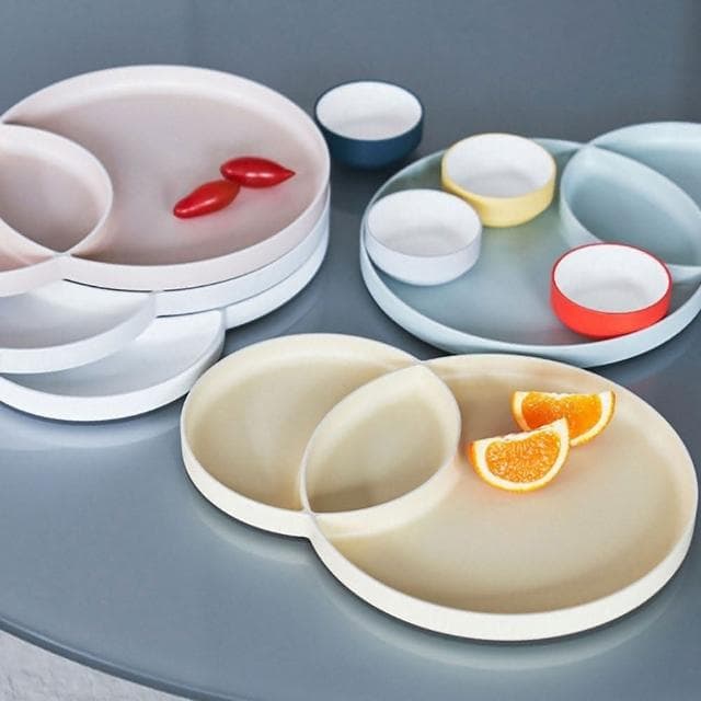 【Tak】日本製Morning plate質感分格早餐盤 (五色可選)(100%日本製、入厝禮、新婚禮、新家禮物)
