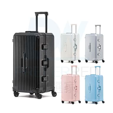 DW優選家 高級鋁框箱 多功能行李箱 鋁框行李箱 胖胖行李箱 旅行箱 五輪行李箱 30吋/28吋/26吋/24吋