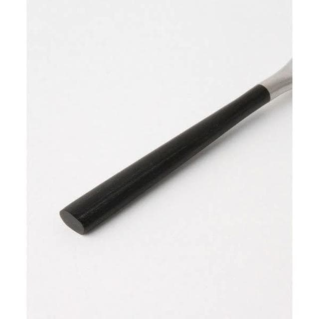 【柳宗理】日本高質感黑柄樺木四叉不鏽鋼甜點叉19cm(交換禮物 聖誕禮物 餐叉 刀叉 主餐叉)