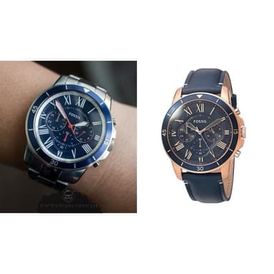 【FOSSIL】ICHco 實體門市 美國 FOSSIL羅馬時標系列-三眼計時腕錶手錶男錶女錶情侶錶watch潛水錶智能錶石英錶機械錶父親節禮物