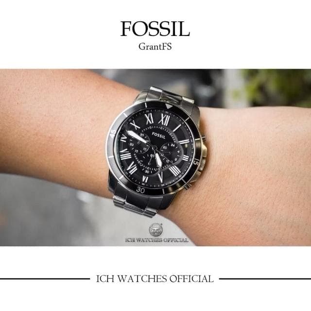 【FOSSIL】ICHco 實體門市 美國 FOSSIL羅馬時標系列-三眼計時腕錶手錶男錶女錶情侶錶watch潛水錶智能錶石英錶機械錶父親節禮物