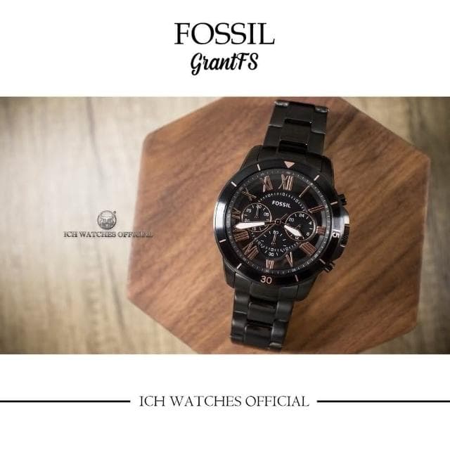 【FOSSIL】ICHco 實體門市 美國 FOSSIL羅馬時標系列-三眼計時腕錶手錶男錶女錶情侶錶watch潛水錶智能錶石英錶機械錶父親節禮物