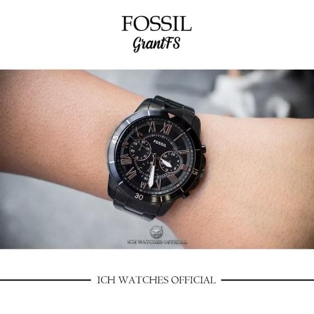 【FOSSIL】ICHco 實體門市 美國 FOSSIL羅馬時標系列-三眼計時腕錶手錶男錶女錶情侶錶watch潛水錶智能錶石英錶機械錶父親節禮物