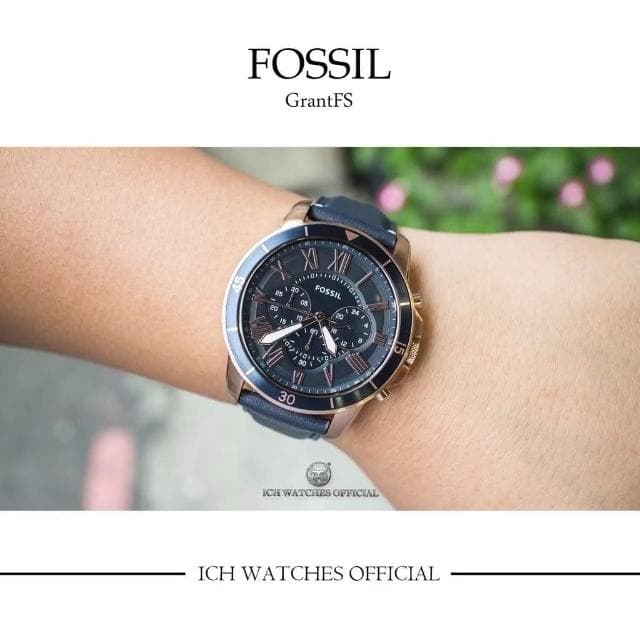 【FOSSIL】ICHco 實體門市 美國 FOSSIL羅馬時標系列-三眼計時腕錶手錶男錶女錶情侶錶watch潛水錶智能錶石英錶機械錶父親節禮物
