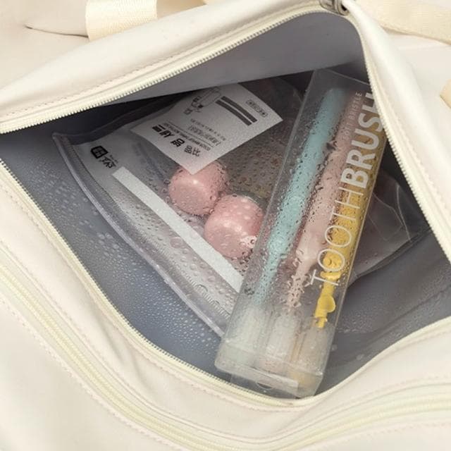 【MoonDy】包包 手提包 斜背包 旅行袋 行李袋 收納袋 健身包 黑色包包 乾溼分離 輕便行李袋 待產包 大容量包包 禮物