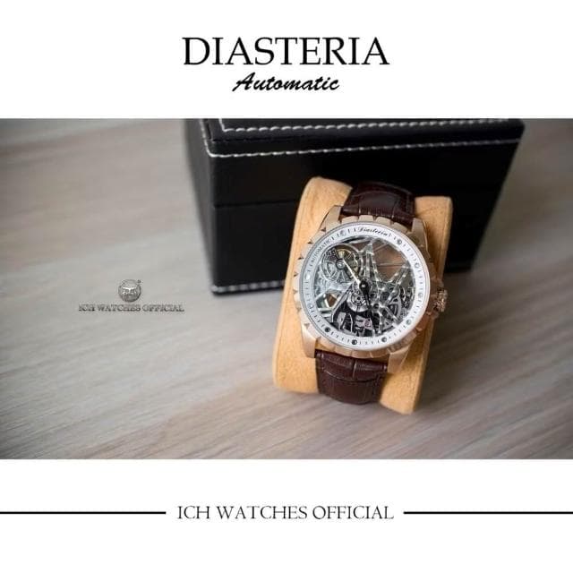 ICHco 實體門市 Diasteria 賽車機械錶-運動錶鏤空錶潛水錶生日禮物情人節禮物水鬼圓桌武士錶精品錶父親節禮物
