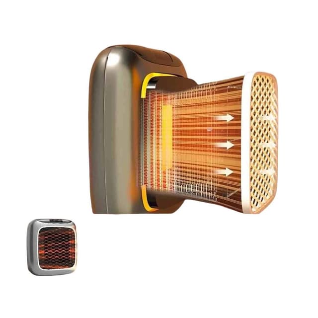 便攜小型暖風機 110V 禮物 插電 暖風 桌面暖風機 辦公室 露營 交換禮物 聖誕 家用 宿舍 電暖扇 電暖器