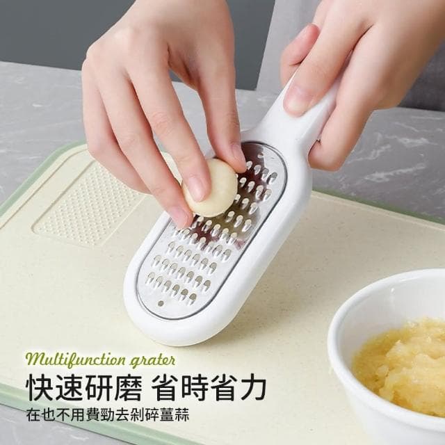 【JOEKI】多功能刨丝器 三合一套裝切菜器 刨絲器  切丁器 護手切絲器 磨泥 削皮刀 廚房料理用具