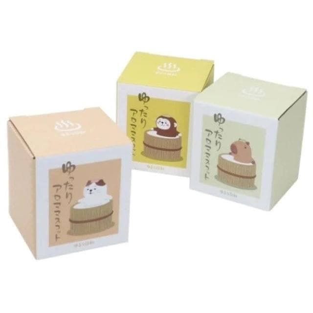 【DECOLE】concombre  日和溫泉精油擴香擺飾-猴子(收藏商品 交換禮物 生日送禮 辦公室療育商品)