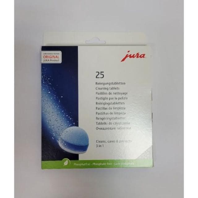 【Jura】瑞士 Jura 咖啡機  清潔片錠 清潔錠 清潔 藥片 原廠 25顆 盒裝 優瑞 新包裝