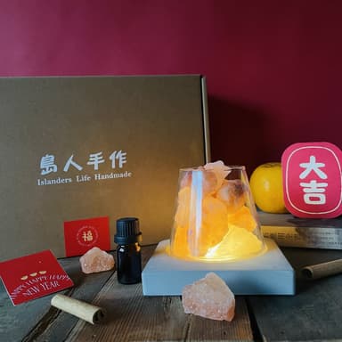【Islanders Life 島人手作】能量擴香水晶山 水晶禮盒(聖誕禮物 交換禮物)