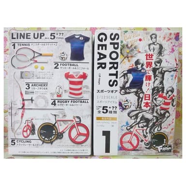 大旺小舖:台北現貨盒玩 F-TOYS 運動系列 一中盒5款 生日結婚母親節情人節聖誕交換禮物 實體店面