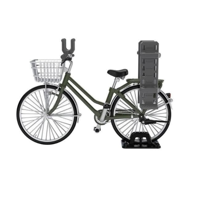 大旺小舖:台北現貨Tomytec1/12迷你武裝LM007通學腳踏車 自動火器搬運型生日母親節情人節聖誕交換禮物實體店面