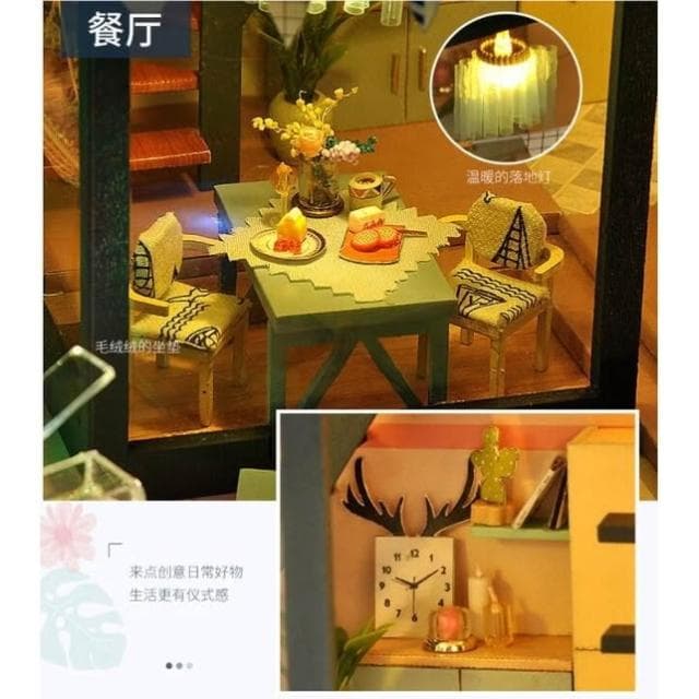 大旺小舖:DIY小屋 人魚傳說袖珍屋娃娃屋材料包 賣場上百款小屋 生日結婚母親節情人節聖誕交換禮物