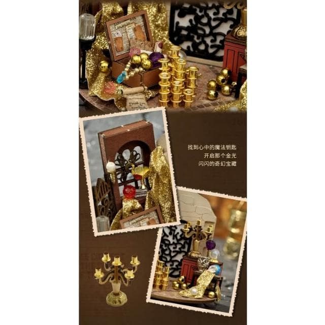 大旺小舖:台北現貨DIY小屋 奇幻寶藏 圓夢瓶系列 袖珍屋娃娃屋材料包 賣場上百款小屋 生日結婚母親節情人節聖誕交換禮物
