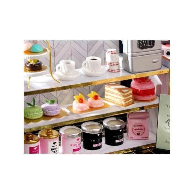 大旺小舖:DIY袖珍屋娃娃屋材料包小屋品閱咖啡館 生日結婚母親節情人節聖誕交換禮物 實體店面