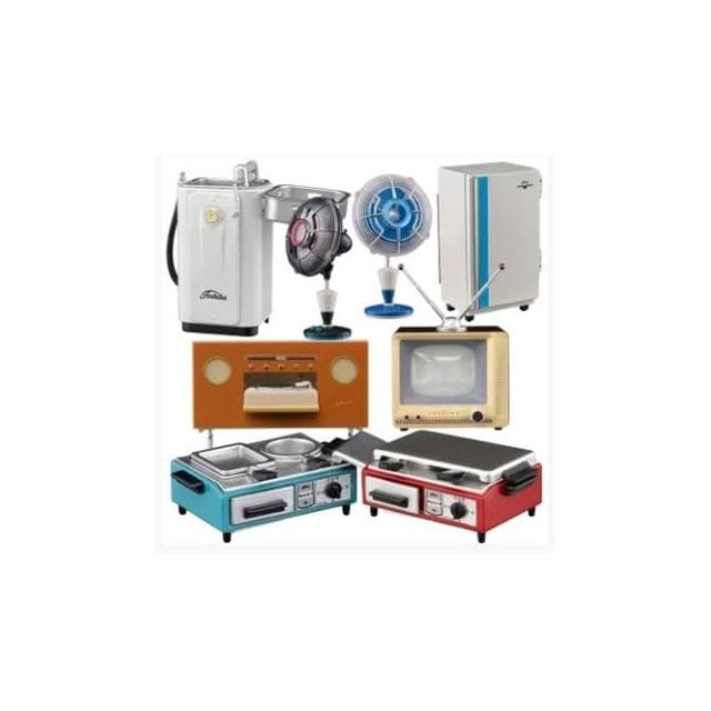 大旺小舖:台北現貨 ftoys盒玩 昭和30年代TOSHIBA家用電器製品 一中盒八款 生日結婚母親節情人節聖誕交換禮物